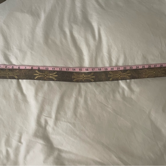 Calleen Cordero leather belt size 32 - Picture 9 of 12